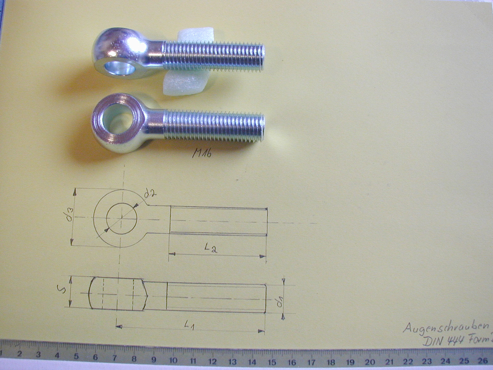 DIN 444 B Augenschrauben